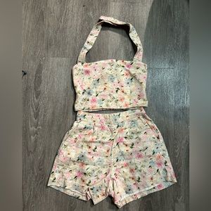 Abercrombie two piece floral set